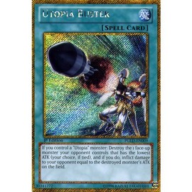 YuGiOh : PGLD-EN009 1st Ed Utopia Buster Gold Secret Rare Card - ( Premium Gold Series Yu-Gi-Oh! Single Card ) by Deckboosters