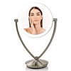 Ovente LED Lighted Makeup Mirror 7.5 Inch Table Top 1X