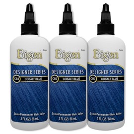 Bigen CB3 Cobalt Blue Designer Series Semi-Permanent Hair Color (pack of 3)