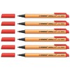 STABILO Greenpoint Fibre-Tip Pens Line Width 0.8 mm Red Pack