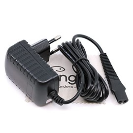 Charger for Braun Series 3 (S3) Wet&Dry, Contour/Series 5 360°, FlexMotion, EasyClean/Series 6 Easyclean, Sensoflex (Replaces 81741500) Charging Cable Shaver with Mungoo Screen Cleaning Cloth