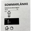 IKEA New IKEA Sommarlanke LED Decorative Table Lamp, Yellow/ Glass,
