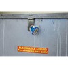 Draper 64158 48 mm Resettable 4-Number Combination Laminated Steel Padlock