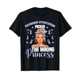 Awareness Month Warrior Princess Pulmonary Hypertension T-Shirt