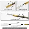 HUBEST Mini Hand Saw Model Craft Tools with 12 Pieces