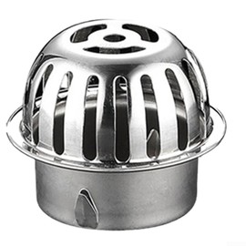 Stainless Steel Anti-Clog Roof Floor Drain, Multi Size Gutter Sewer Drain Filter, Suitable for Yard Roof Anti-Blocking Floor Drain, 75mm