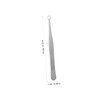 FOMIYES 3pcs Stainless Steel Pimple Tweezers Blackhead Extractor Tool for