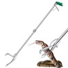GYORGKSHI 78“ Snake Tongs Collapsible Grabber, Professional Reptile Snake Catcher