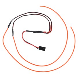 BTFO RC LED Licht, 29cm Schneidbare und Flexible RC-LED-Leuchten Auto-LKW-Upgrade-Teile für TRX4M SCX24 1/24 1/18 (Rot)