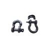 TGL D-Ring Shackle Protectors, Black for 3/4 inch Shackles, 2-Pack