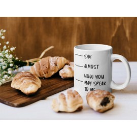 Stuff4 Funny Novelty Gifts - Now You May Speak- 11oz Ceramic Dishwasher Safe Premium Mugs, Silly Secret Santa Presents, Christmas Mugs for Adults, Birthday Gift