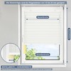 Victoria M. Praktica Pleated Blind, No Drilling Required, with Clamp