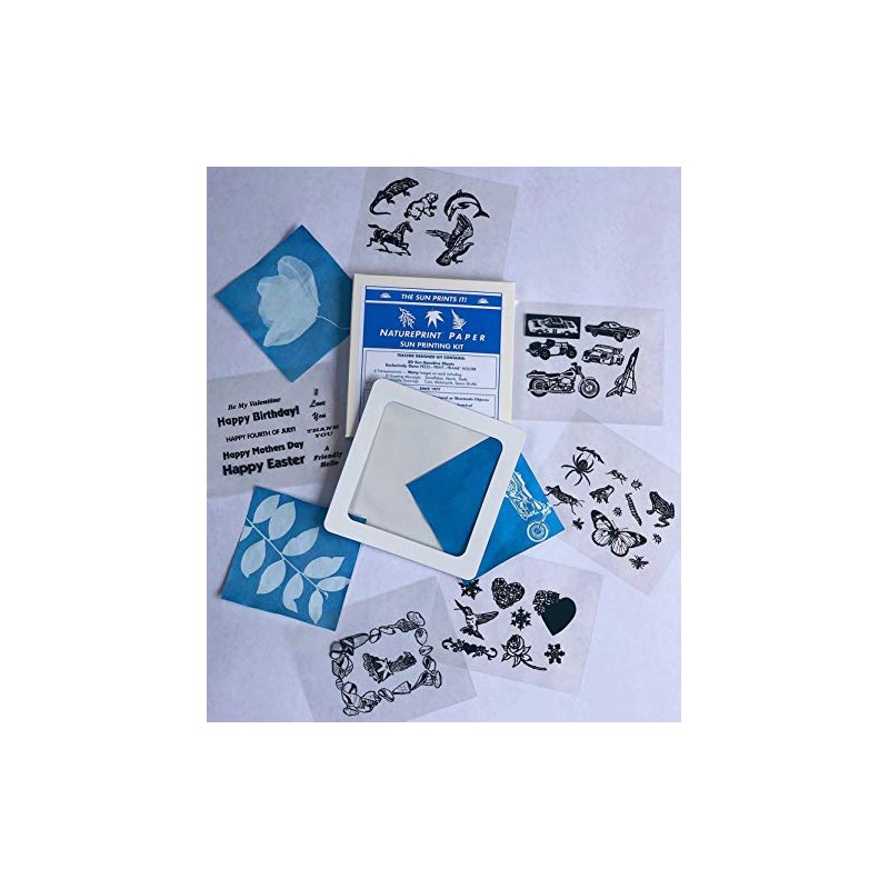 Nature Print Paper Sun Printing Kit