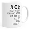 Ach wie gut Coffee Cup That No One Will Know