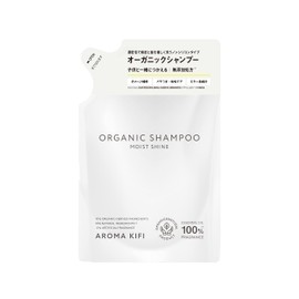 AROMAKIFI (アロマキフィ) Organic Shampoo Refill 400mL Moist Shine Citrus Aroma Scent