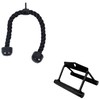 Fitvids Tricep Press Down Cable Attachment, LAT Pulldown Attachment, Weight