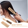 Ipetboom 2pcs Bristle Comb Set Hair Accessory Dry Hair Brush