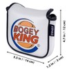 ZZHAO Golf Putter Cover - Funny Magnetic Mallet Putter Cover