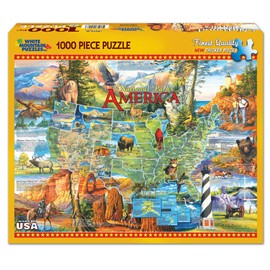 White Mountain Puzzles National Parks - 1000 Piece Jigsaw Puzzle