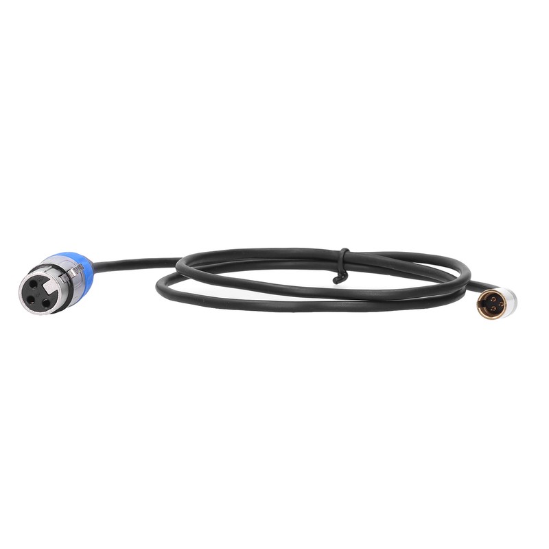 3Pin Audio Cable Mini Male to XLR Female Zinc Alloy