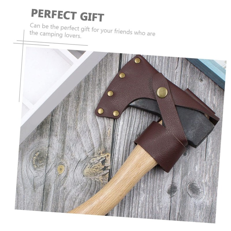 Kisangel 5 Sets Axe Cover Protective Case for Camping Axe