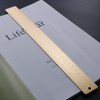 Gold Brass Ruler 30cm Multifunctional Metal Measuring Ruler with Dual
