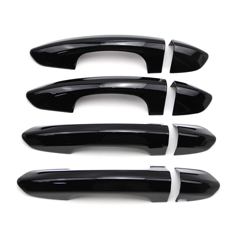 Dreamseek 8Pcs Exterior Door Handle Cover for Ford Fusion/Mondeo 2013-2021,Edge