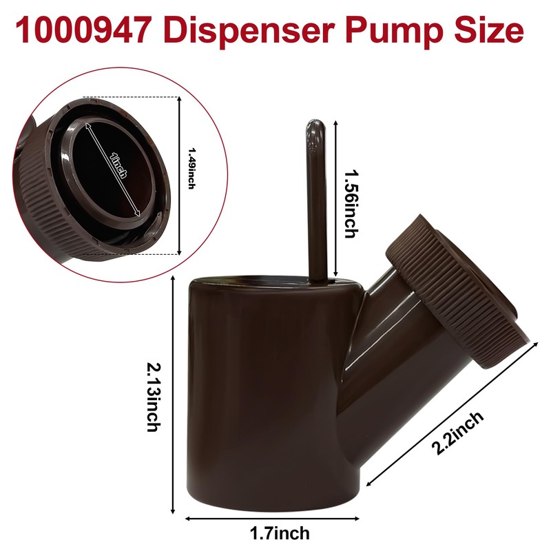 1000947 Ketchup Dispenser Pump Replacement for Tomlinson High Volume Bag-in-Box