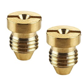 AKSHARA Universal Foam Cannon Orifice 1.1mm for Snow Foam Lance Blaster, Brass Foam Cannon Tip for Pressure Washer Foam Cannon Nozzle Tips, 3000 PSI (2 Pack)