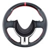 Carkooler DIY Stitching Carbon Fiber Steering Wheel Cover for Toyota