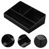 ABOOFAN Tea Bag Storage Organizer 3 Compartments Food-Grade Coffee Box