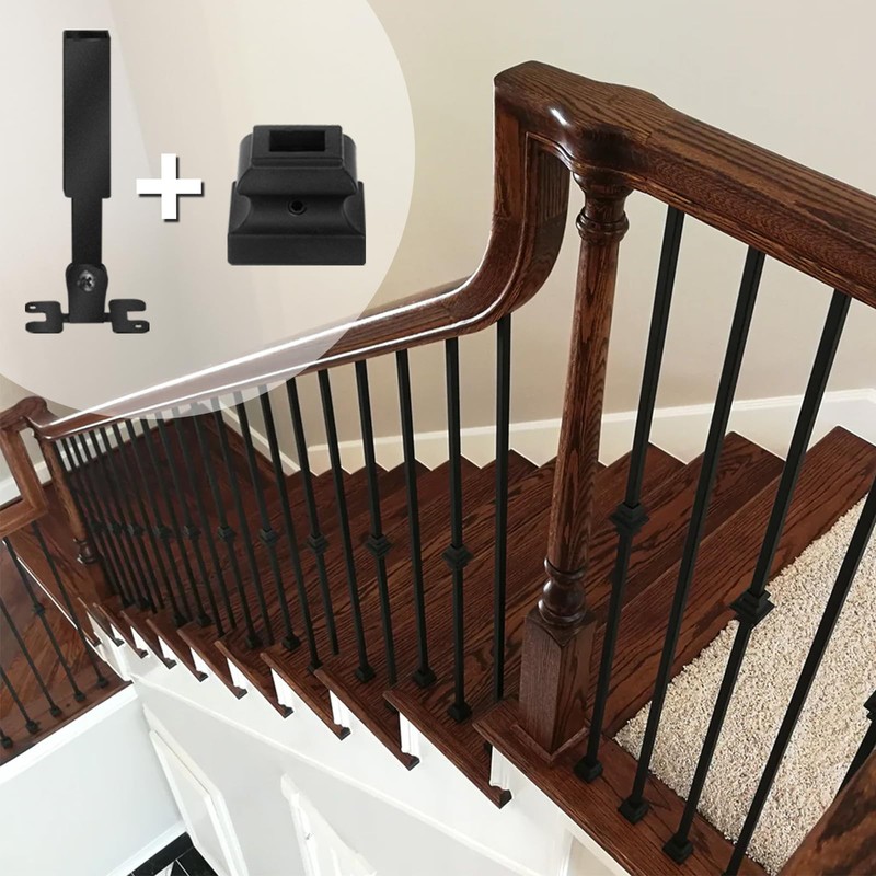 Angle Adjustable Connectors,Baluster Swivel Connectors with Screw for Installation of
