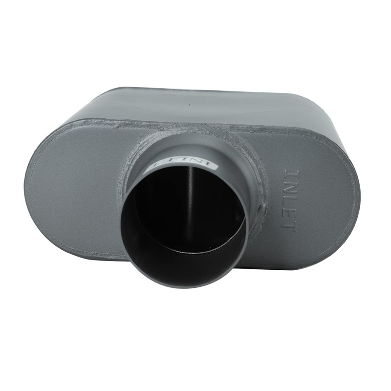 Pair of Single Chamber Performance Race Muffler 3" Center/Center Universal
