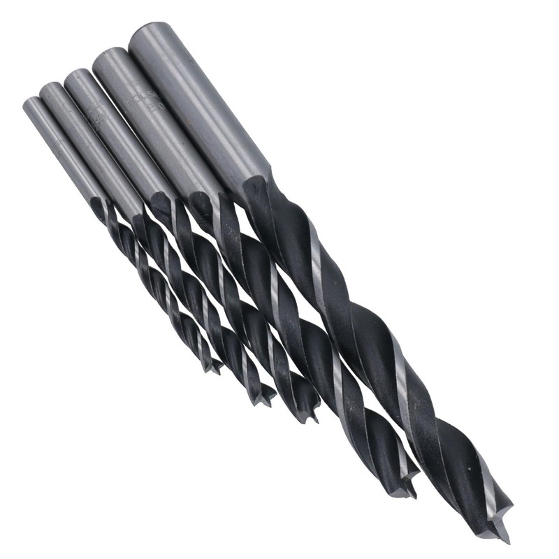 5pc Quality Lip Spur Wood Drill Bits Carpentry Woodwork Precision