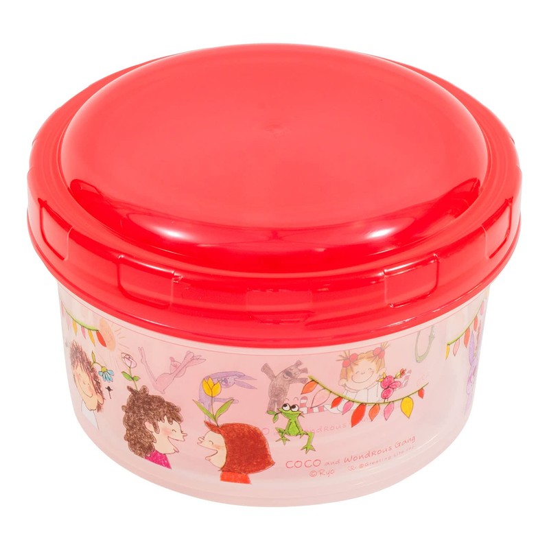 Greeting Life RYL-956 Coco-chan Greeting Life Round Container, Set of