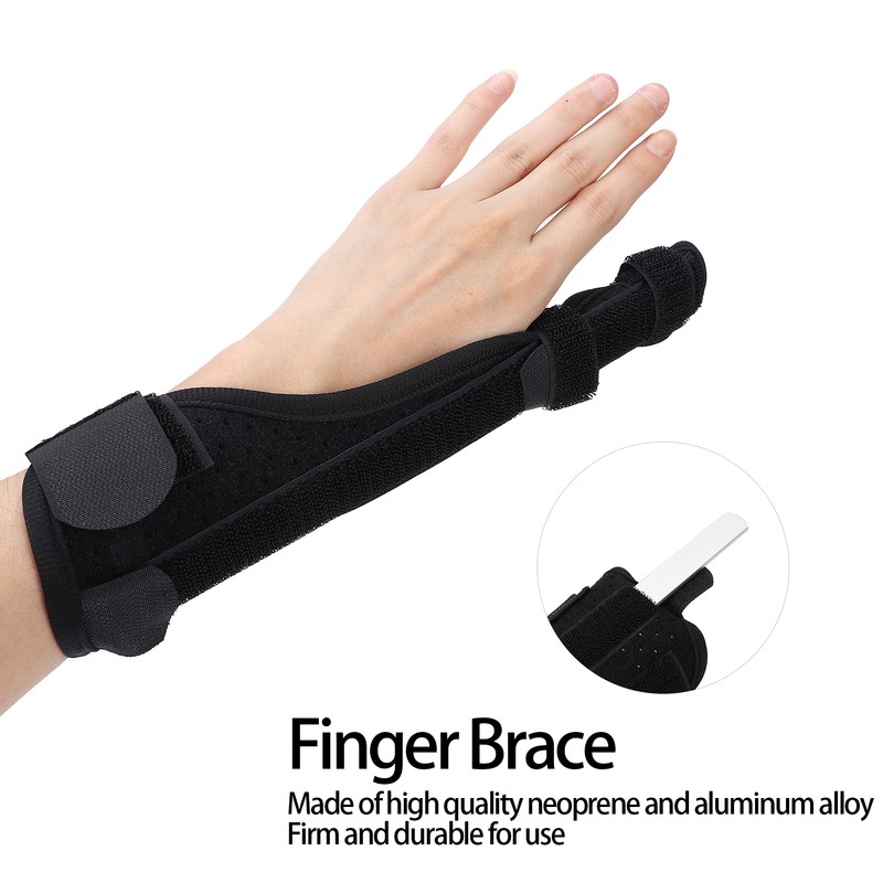 Finger Brace Sprain Fracture Recovery Finger Fixing Protector Thumb Stabilizer