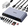 BENFEI 12-in-1 USB 3.0 USB-C Docking Station with Dual HDMI