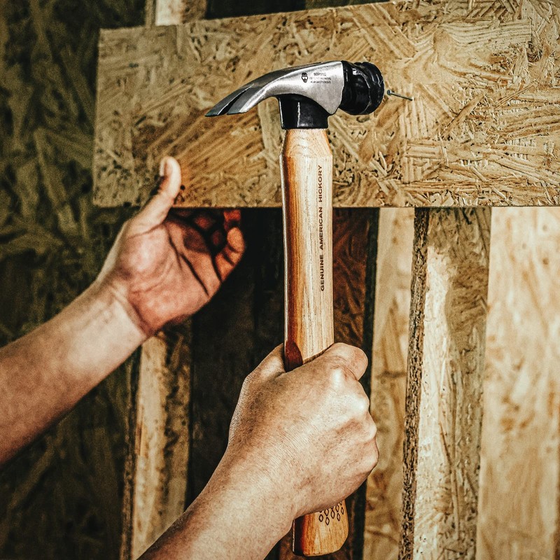 REAL STEEL 22 Oz Hickory Magnetic Head Milled Face Framing