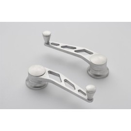 Lokar IDH-2014 Brushed Billet Aluminum Window Crank - Pair