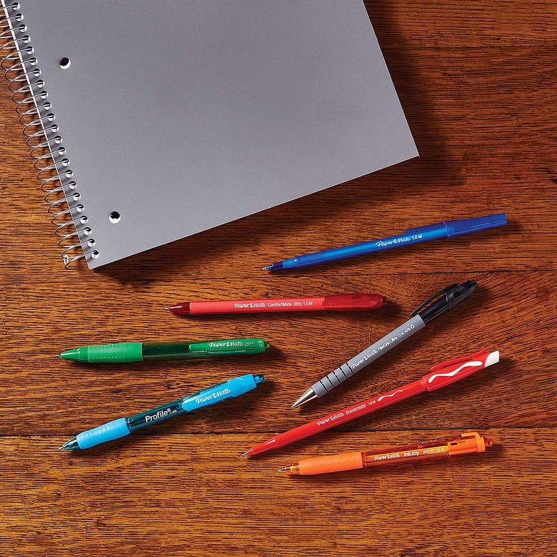 PaperMate Medium Point (1.0 mm) Flexgrip Ultra Retractable Ballpoint Pen,