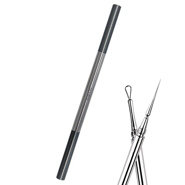 Acne Needle and Blackhead Removal Tool, Stainless Steel Pimple Popper