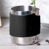 350ml Stainless Steel Milk Frothing Cup Anti-Scald Silicone Coffee Pitcher