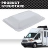 Skylight Cover Compatible with RV Camper Food Truck 14" X