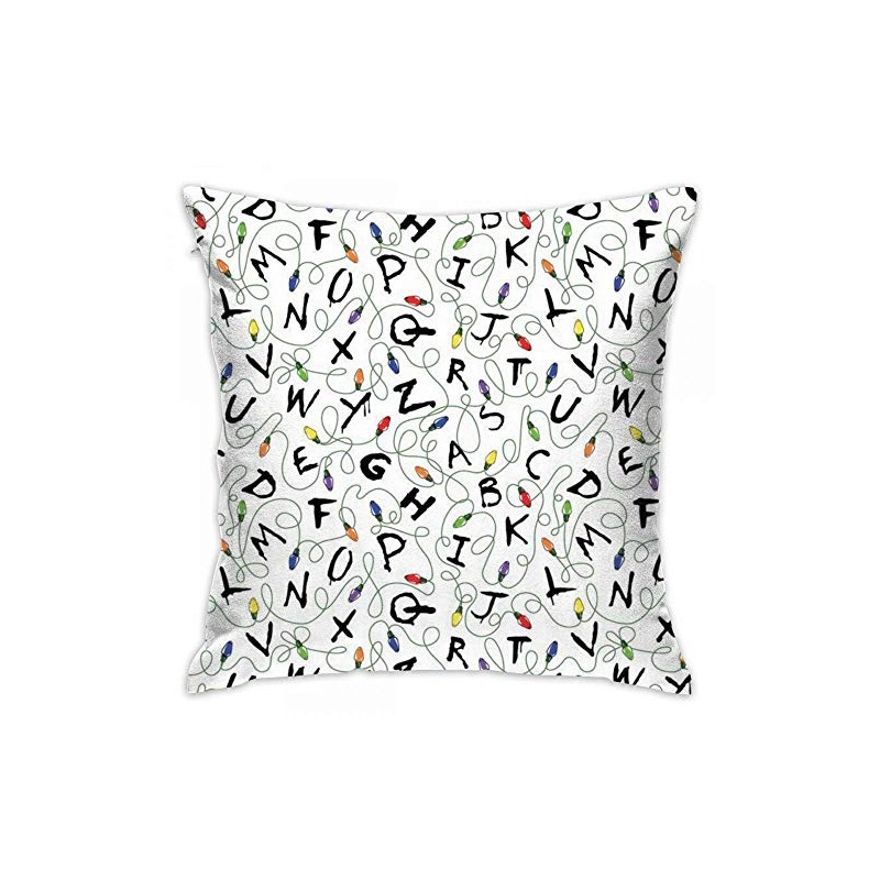Meius Stranger Things Print Decorative Throw Pillow Covers/Handmade Pillow Shams,