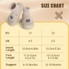 flintronic Krabbelschuhe Baby, Lauflernschuhe Kinder, Rutschfeste Hüttenschuhe Sockenschuhe, für Mädchen