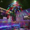 Importeek 10pz Foco Bombilla Led Multicolor Rgb Giratorio Casa Fiesta