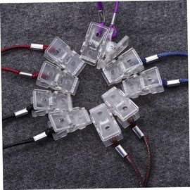 Bib Clips 5pcs Neck Mask Neck Extender Chains for Napkin Clips Bib Holder Napkin Chain Holder Bracket Towel Glasses Adjustable Gown Elderly Sunglass Holder