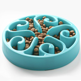 AdoPet Slow Feeder Dog Bowls, Dog Slow Feeder Bowl, Puzzle Dog Food Bowl, Maze Dog Food Bowl, Slow Eating Bowl, Suitable for All Breed Dogs