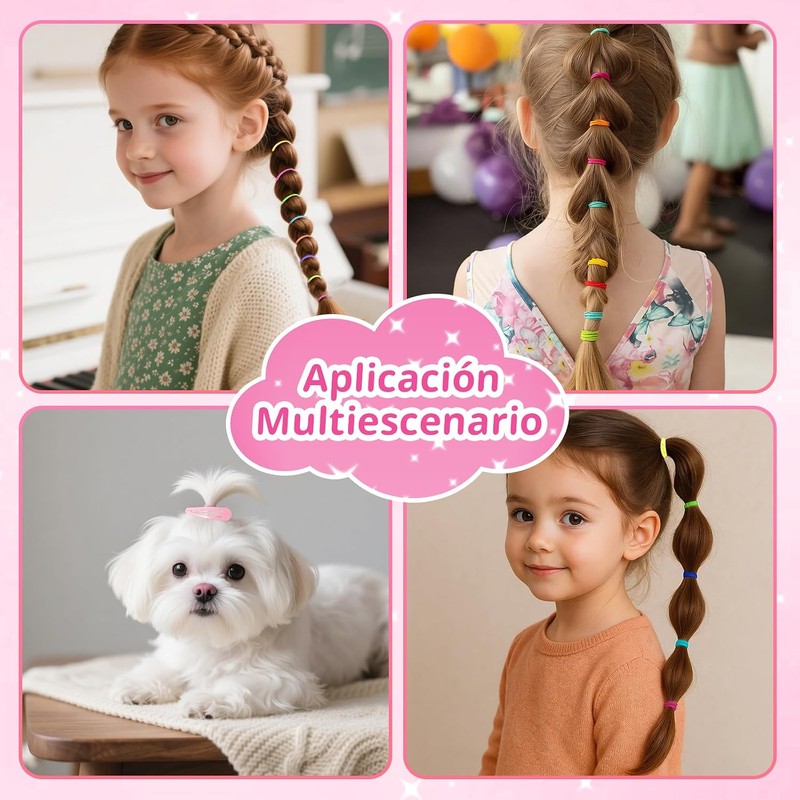 Accesorios para el Cabello para Niños Pequeños de 32 Colores,