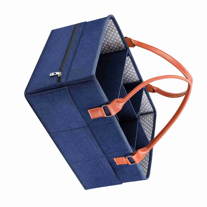 Baby Diaper Caddy Organizer, Large Portable Nappy Storage Basket Personality